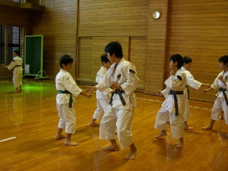 少年2級と4級の部