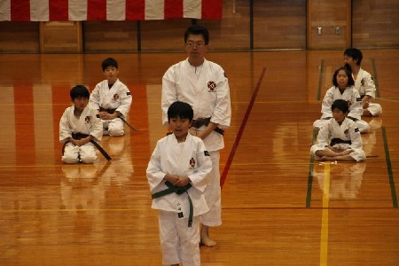 演武披露 小林則仁拳士・小林庄太拳士